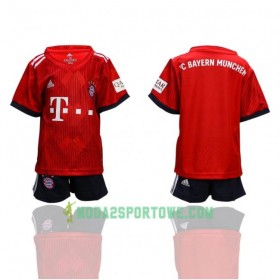 Koszulka Bayern Monachium Dziecięcy Domowe Stroje Piłkarskie 2018/19 Krótki Rękaw